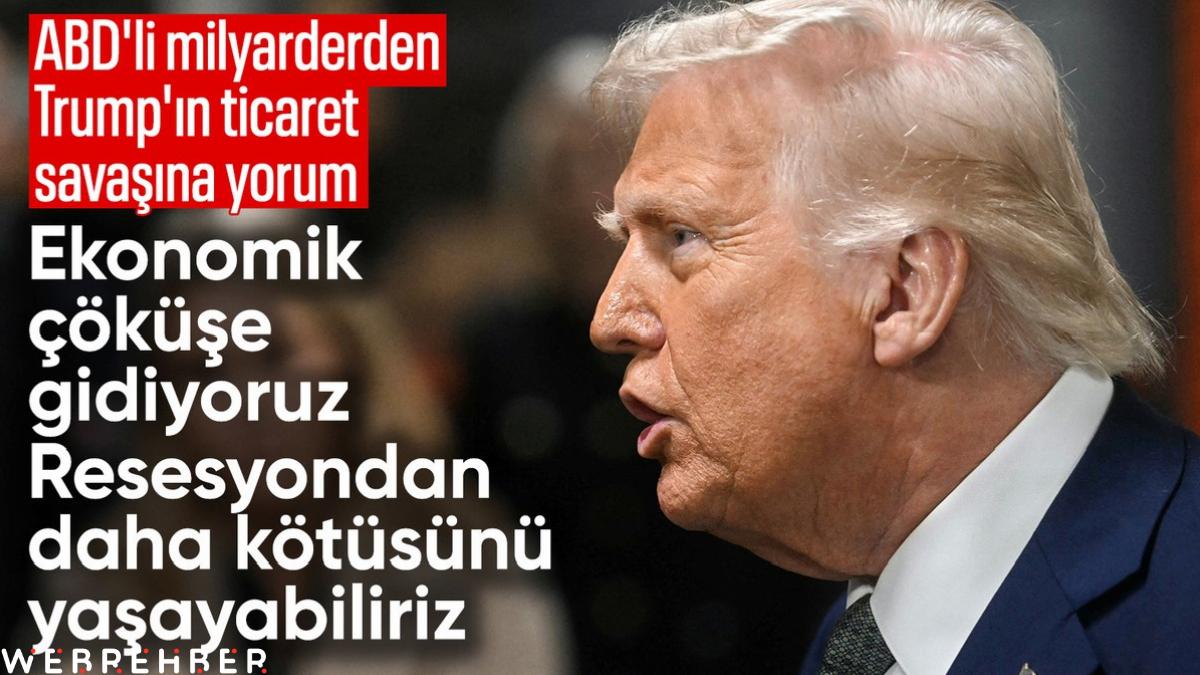 ABD’li milyarderden uyarı: Resesyondan daha kötüsünü yaşayabiliriz