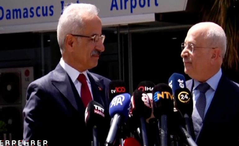 Abdulkadir Uraloğlu, çeşitli temaslarda bulunmak üzere Şam’a gitti