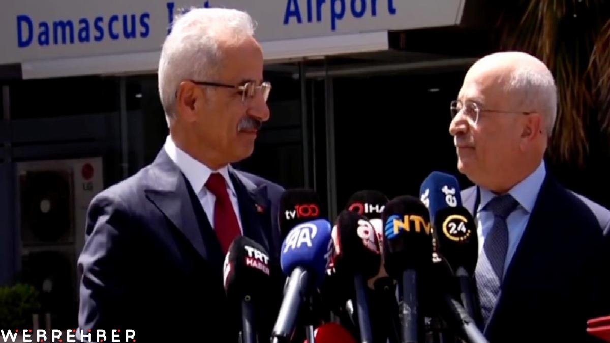 Abdulkadir Uraloğlu, çeşitli temaslarda bulunmak üzere Şam’a gitti