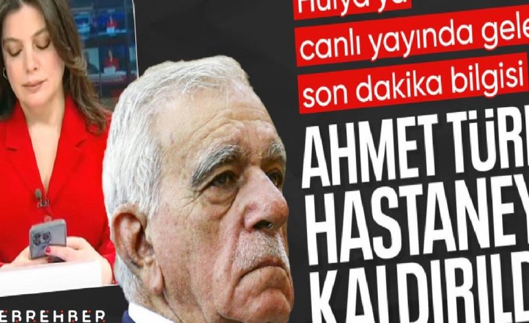 Ahmet Türk, İmralı heyetinde yer almadı: Tedavi gördüğü öğrenildi
