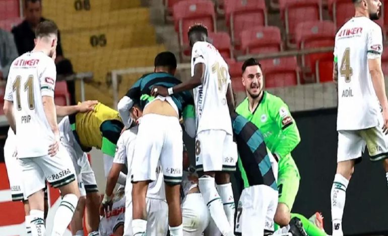 Akdeniz ekibinin umutları tükendi! Konyaspor, Hatayspor’u 3-2 yendi