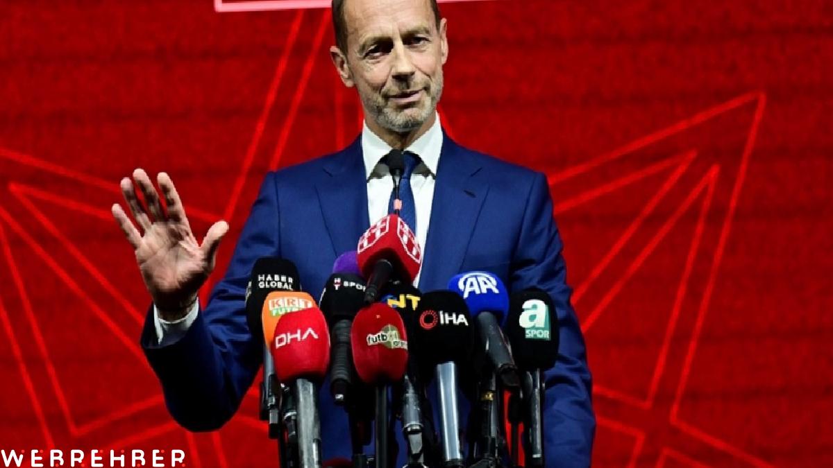 Aleksander Ceferin, UEFA’nın İstanbul temsilciliğinin açılış töreninde konuştu
