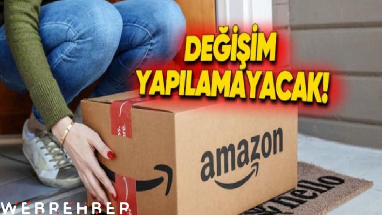Amazon, Türkiye’de “Ürün Değişimi” Seçeneğini Kaldırdı (Peki Değiştirmemiz Gereken Ürünlere Ne Olacak?)