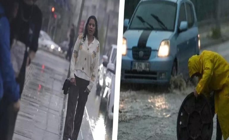 Ankara’yı ‘Süper Hücre’ vurdu!
