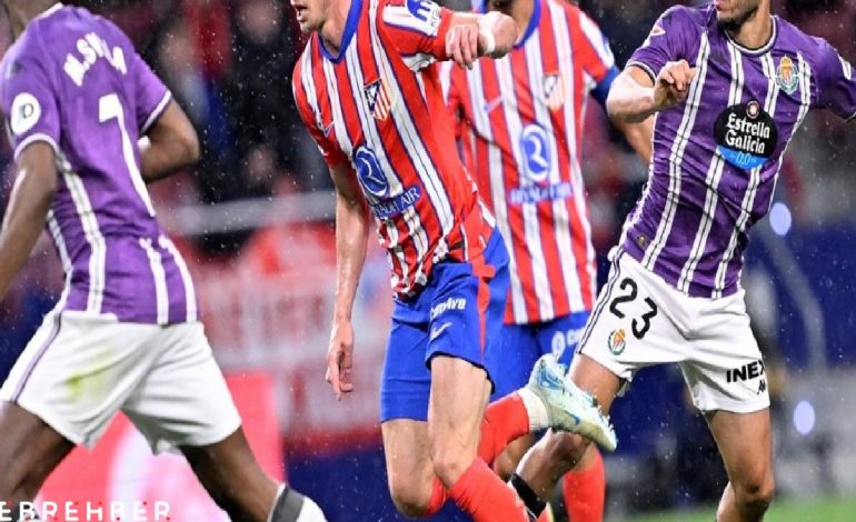 Atletico Madrid, geriye düştüğü maçı kazandı