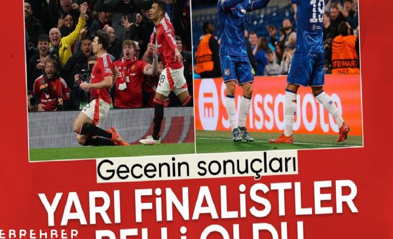 Avrupa Ligi ve Konferans Ligi’nde gecenin sonuçları