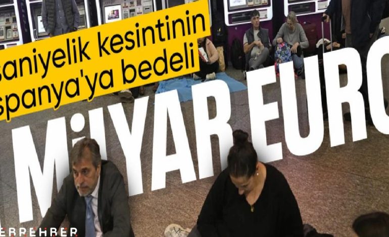 Avrupa’daki elektrik krizi: 5 saniyelik kesintinin İspanya’ya faturası 1 milyar euro