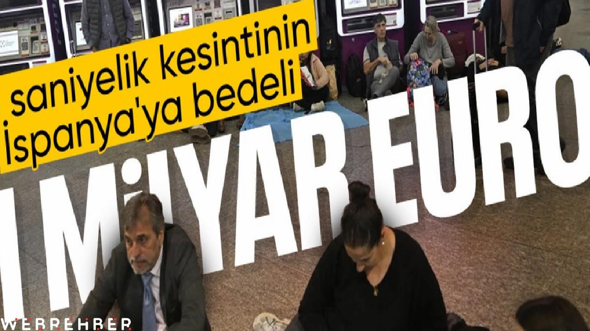 Avrupa’daki elektrik krizi: 5 saniyelik kesintinin İspanya’ya faturası 1 milyar euro