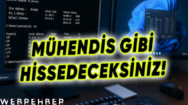 Ben Windows Kullanmayı Bilmiyormuşum Dedirtecek 100 CMD Komutu