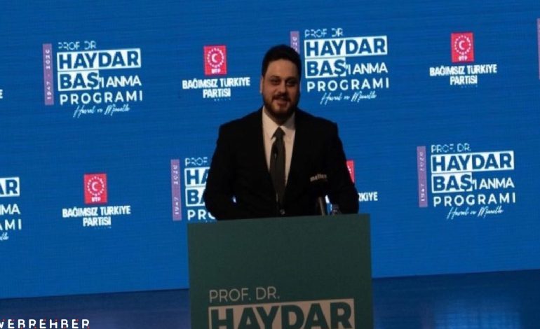 BTP Genel Başkanı Hüseyin Baş: ‘Bugün muhafazakâr deyince akla kârı muhafaza geliyor’