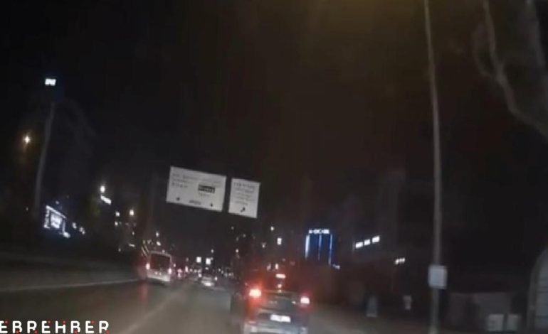 Bursa’da makas atan araçlar, trafiği tehlikeye soktu
