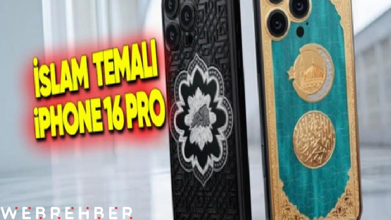 Caviar’dan Din Temalı Ultra Lüks iPhone 16 Pro Koleksiyonu! Fiyatları 350 Bin TL’den Fazla
