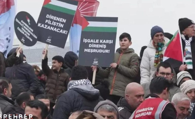 CHP, Filistin için Taksim’e yürüyecek