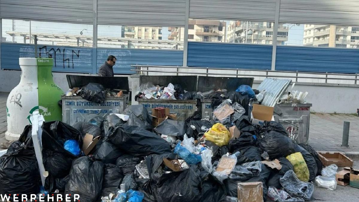 Çiğli’de belediyesi işçilerinin grevi ikinci gününde