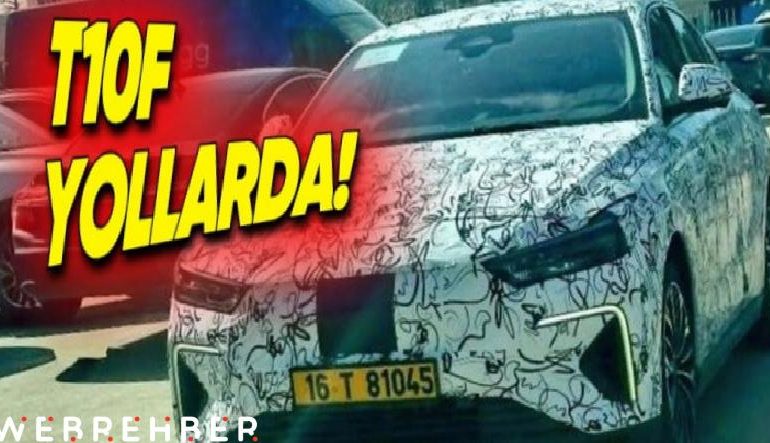 Çok Yakında Yollarda Olacak Togg T10F Test Edilirken Görüntülendi! 600 km Menzille Gelecek!