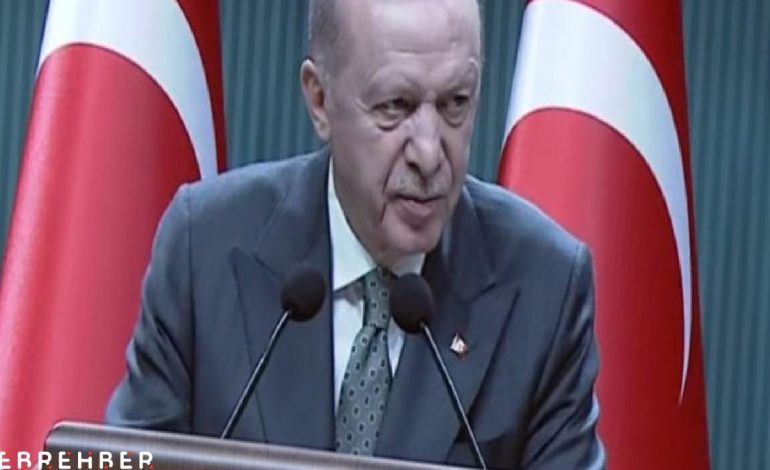 Cumhurbaşkanı Erdoğan: Zirai don nedeniyle gıda arzı risk altında değil