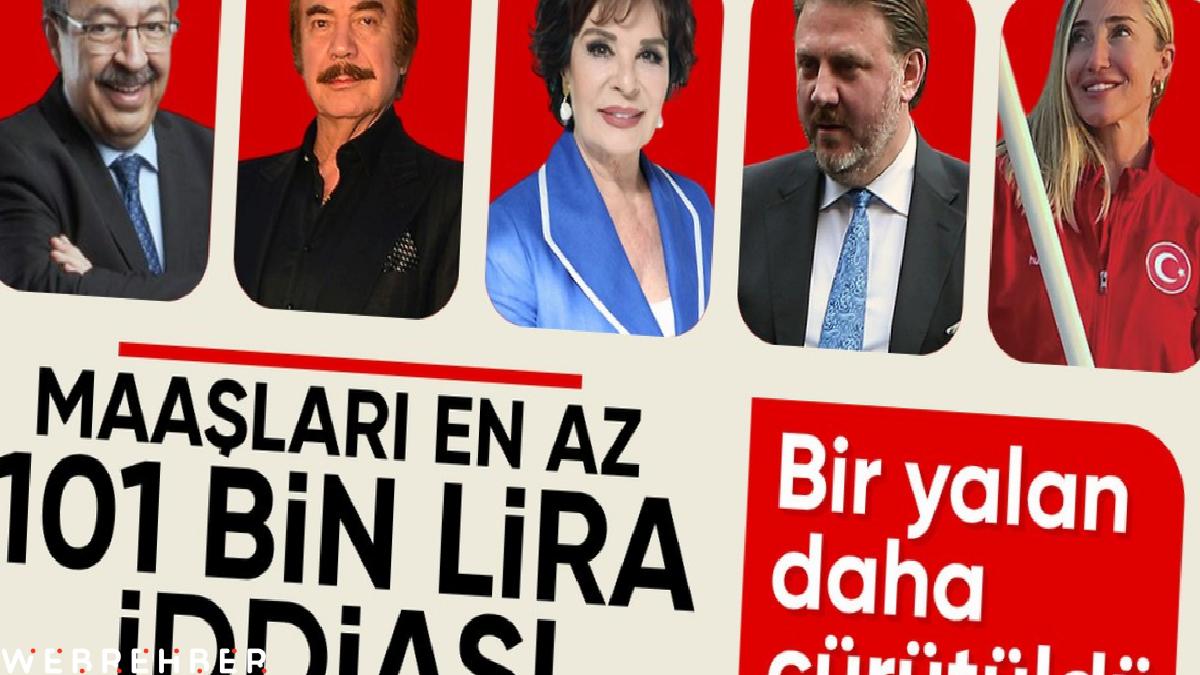 Cumhurbaşkanlığı Politika Kurulları Üyeleri “101 bin lira maaş alacak” iddiasına yanıt