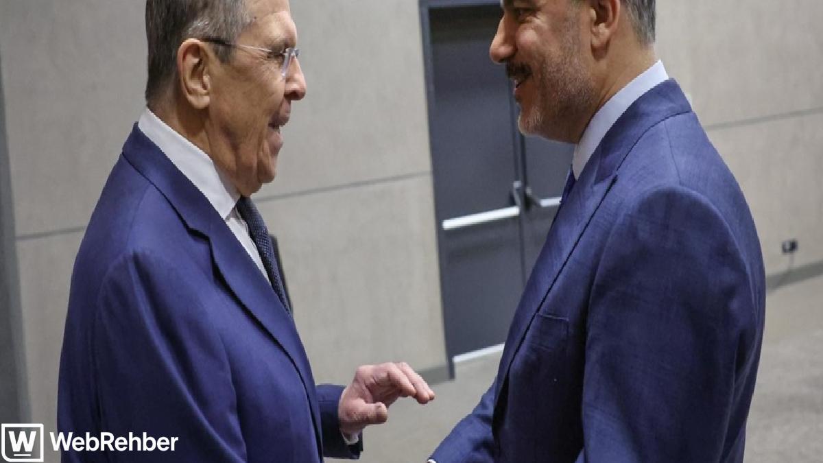 Dışişleri Bakanı Fidan, Rus mevkidaşı Lavrov ile görüştü