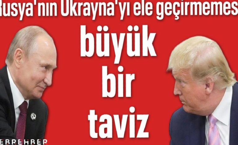 Donald Trump: Rusya’nın Ukrayna’yı ele geçirmemesi büyük bir taviz