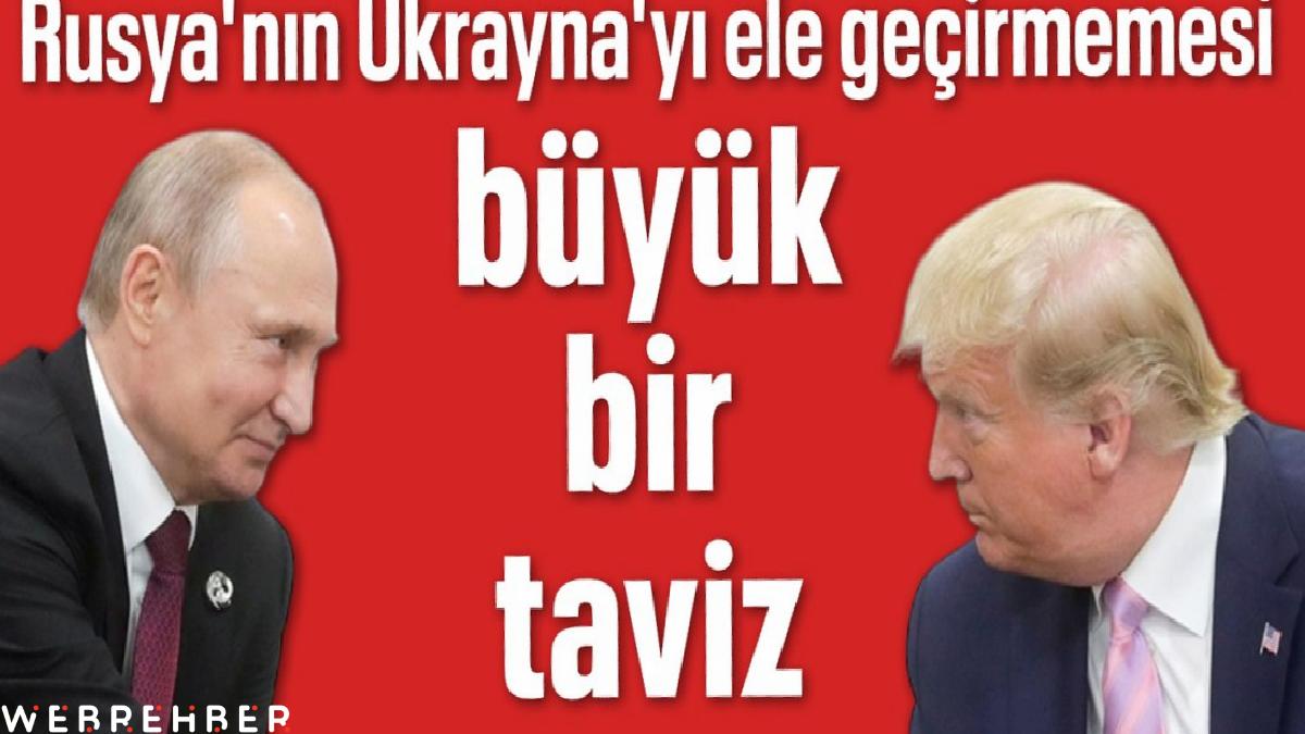 Donald Trump: Rusya’nın Ukrayna’yı ele geçirmemesi büyük bir taviz