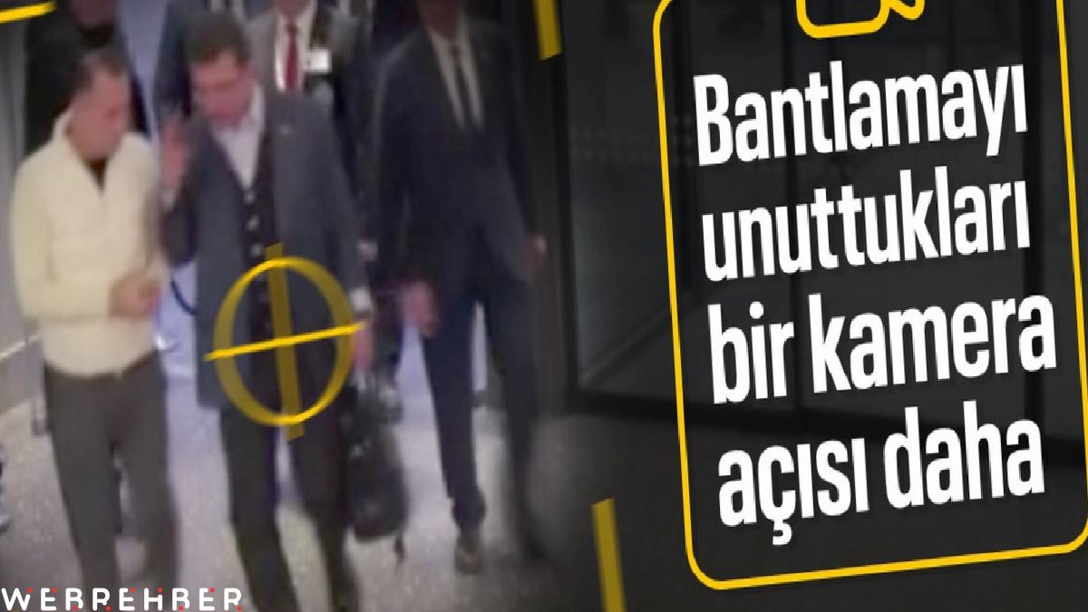 Ekrem İmamoğlu’nun otel toplantısına geldiği yeni görüntüler