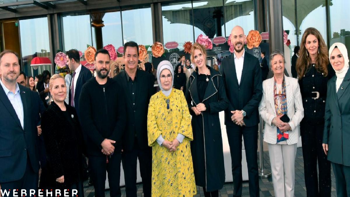 Emine Erdoğan, TOGEM-DER’in geleneksel Cemre Çarşısı’nın açılışına katıldı