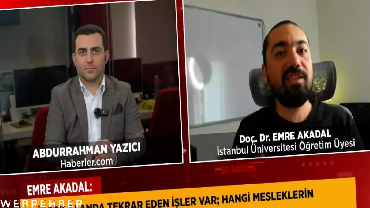 Emre Akadal: Yapay zeka, bazı insanların işini elinden alacak