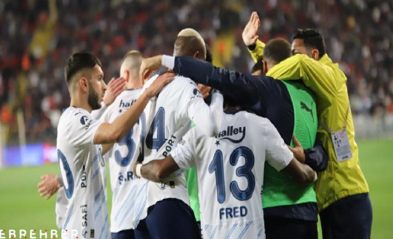 Fenerbahçe, bu sezon 6. kez geriden gelerek kazanmayı başardı