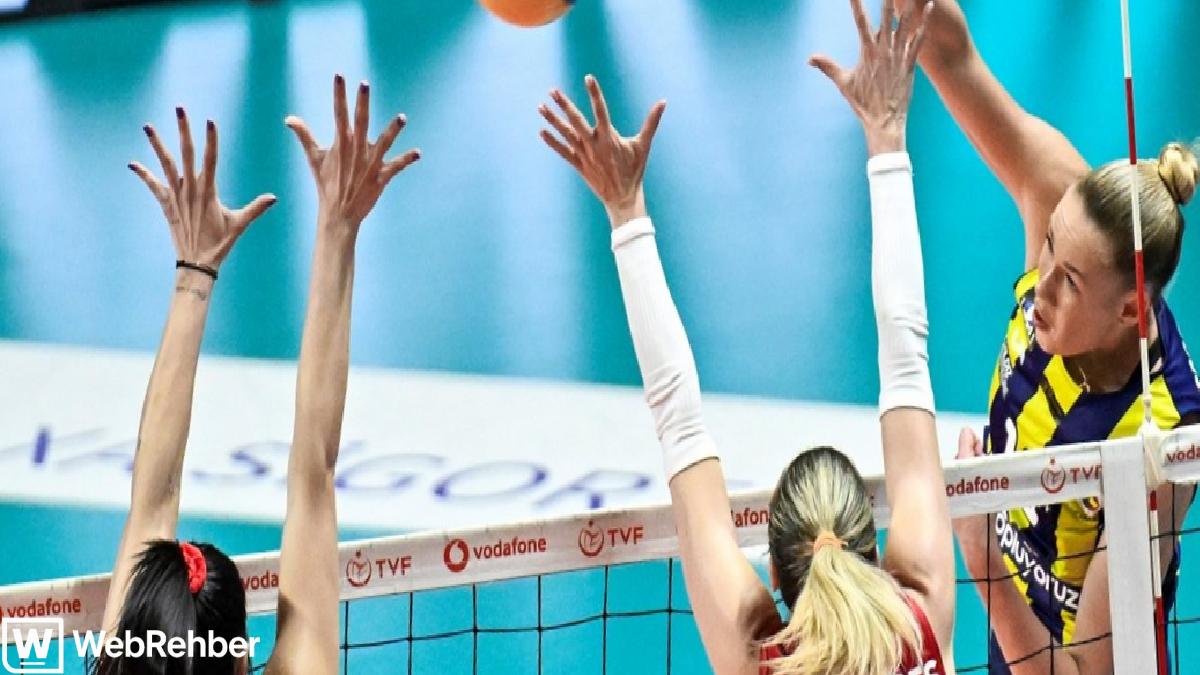 Fenerbahçe, file derbisinde Galatasaray’ı devirdi