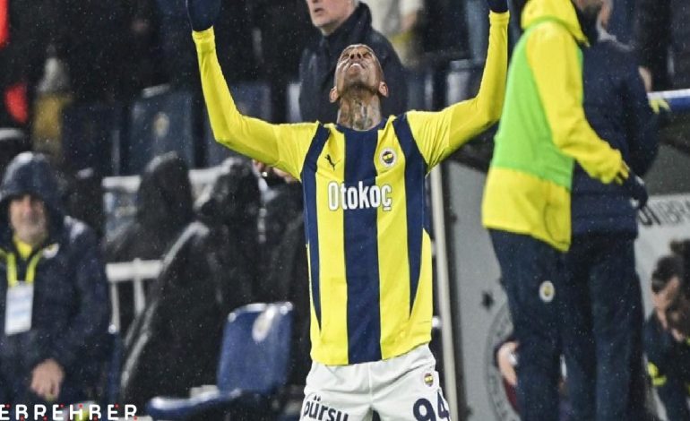 Fenerbahçe’de son haftaların formda ismi: Anderson Talisca…