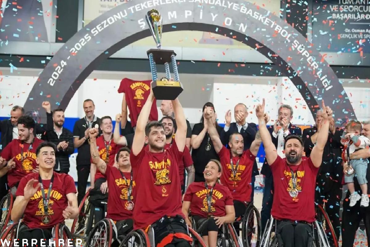 Fenerbahçe’yi devirdiler! Galatasaray, Tekerlekli Sandalye Basketbol Süper Ligi’nde şampiyon oldu