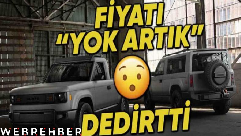 Fiat Egea Fiyatına Satılacak Elektrikli Pick-up Tanıtıldı: Dokunmatik Ekranı Yok, Radyosu Yok, Hatta Boyası Bile Yok!