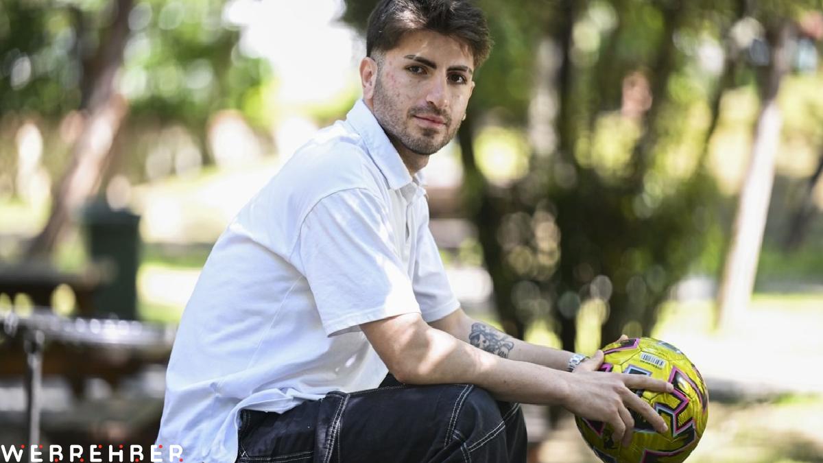 Futbola dönmek isteyen 24 yaşındaki Ahmet Yiğit Gül, “sigortası” için kasiyerlik yapıyor