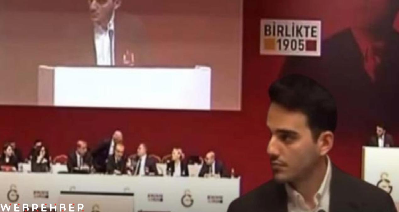 Galatasaray toplantısına ‘İmamoğlu’ tepkisi damga vurdu! 3 kez konuşması kesildi