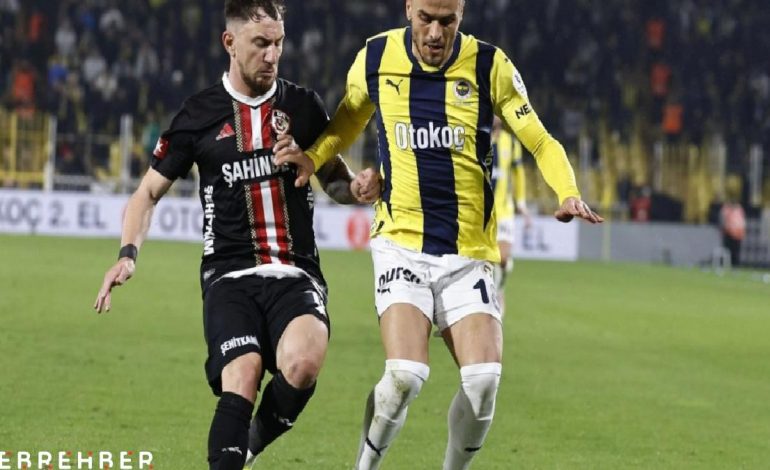 Gaziantep FK – Fenerbahçe: Muhtemel 11’ler