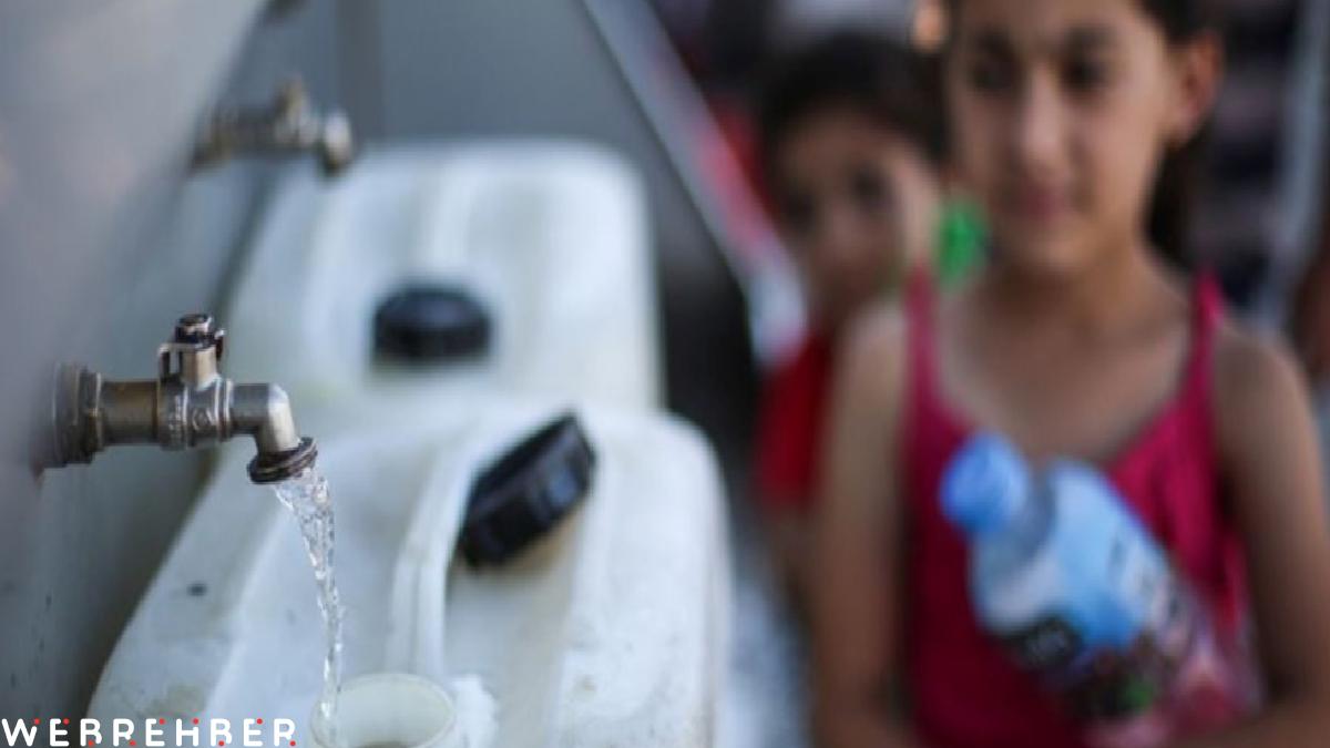 Gazze’de iki haftalık kesintinin ardından yeniden su verilmeye başlandı