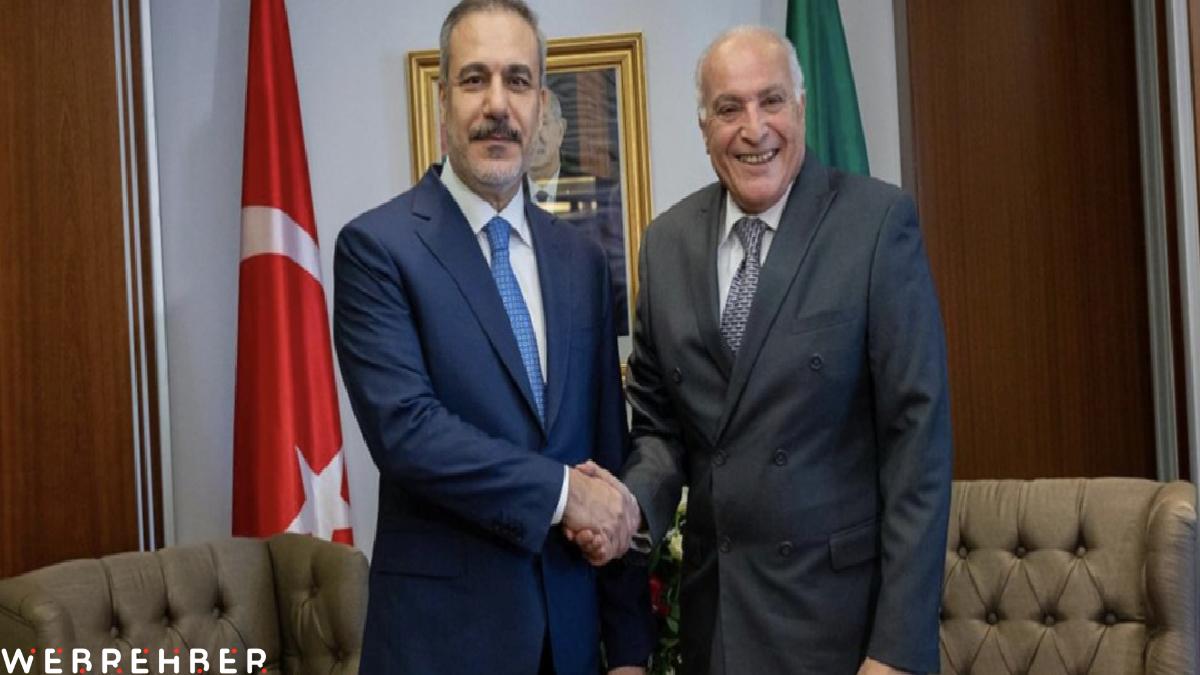 Hakan Fidan, Cezayirli mevkidaşı Attaf ile bir araya geldi