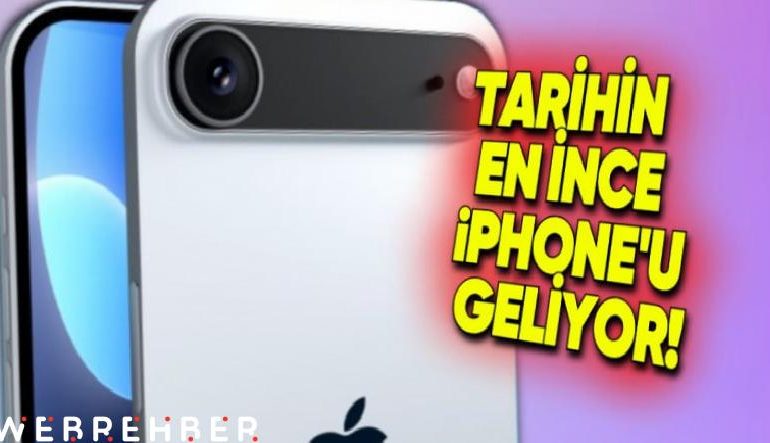 İnce Olmaktan Başka Ne Özelliği Var ki? iPhone 17 Air Hakkında Bildiğimiz Her Şey