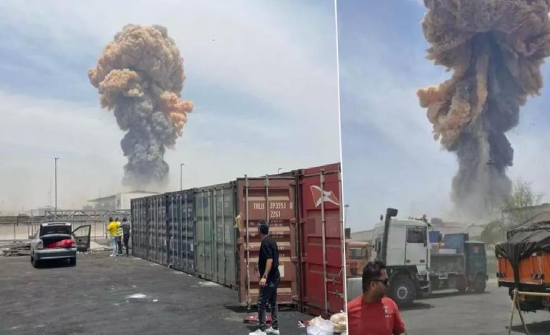 İran’da limanda şiddetli patlama