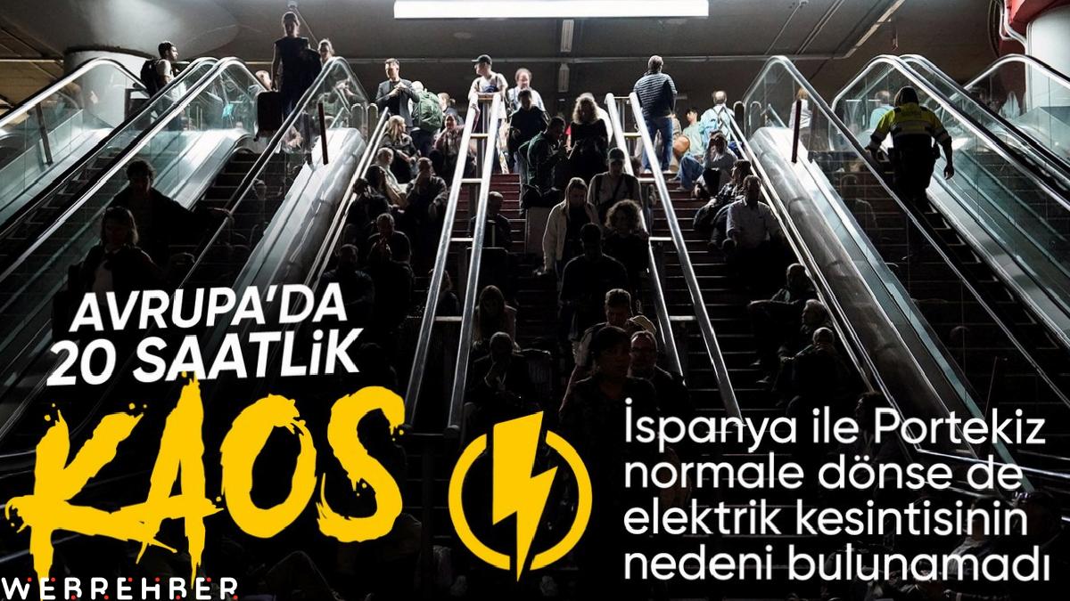 İspanya ve Portekiz’de elektrikler büyük ölçüde geri geldi