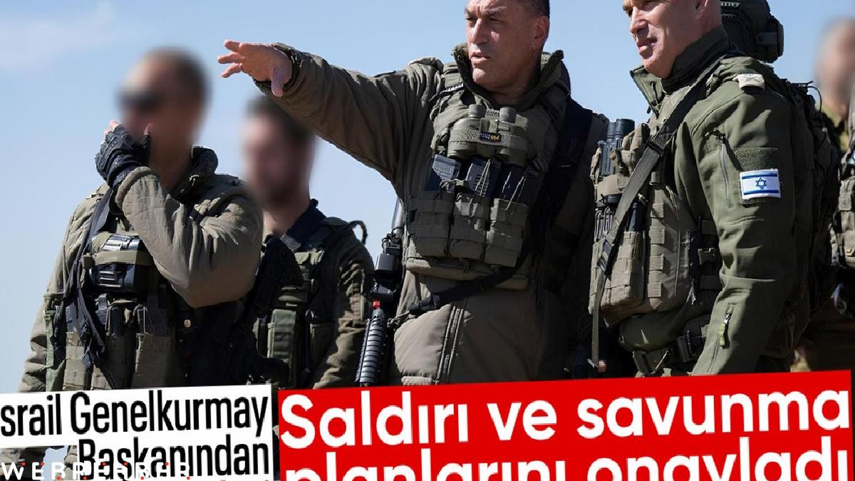 İsrail Genelkurmay Başkanı, Suriye’ye saldırı ve savunma planlarını onayladı