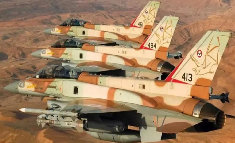 İsrail, Şam’a 5 savaş uçağıyla hava saldırıları düzenledi