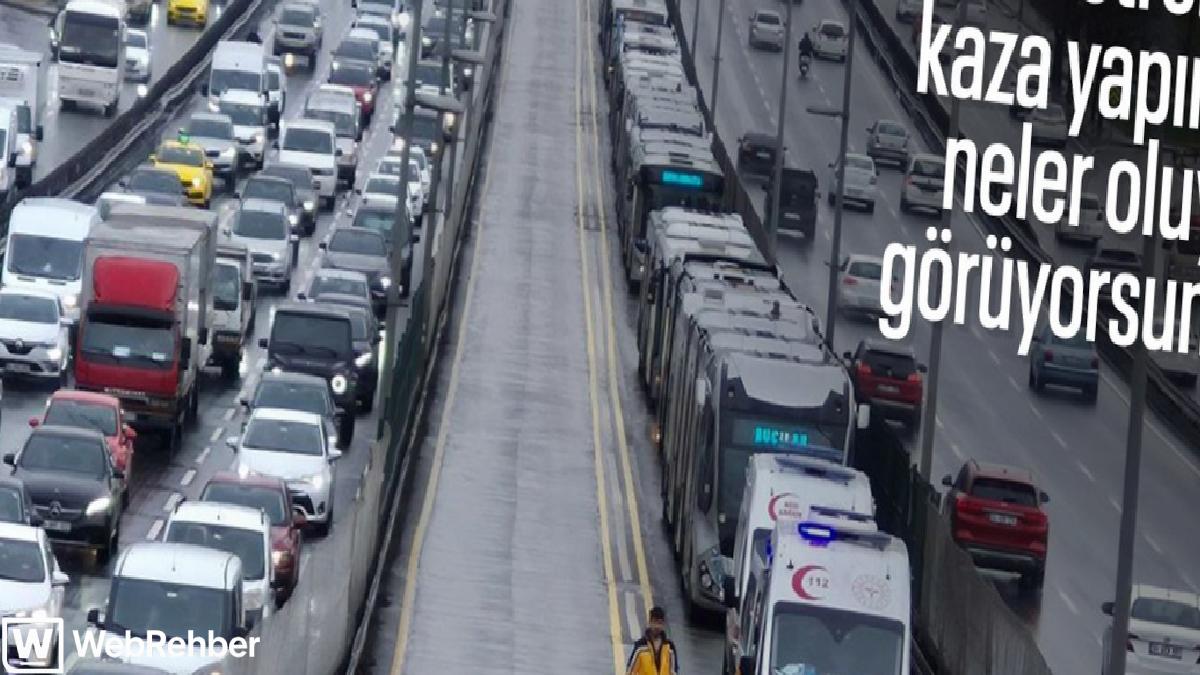 İstanbul Avcılar’da metrobüs kazası: 10 yaralı
