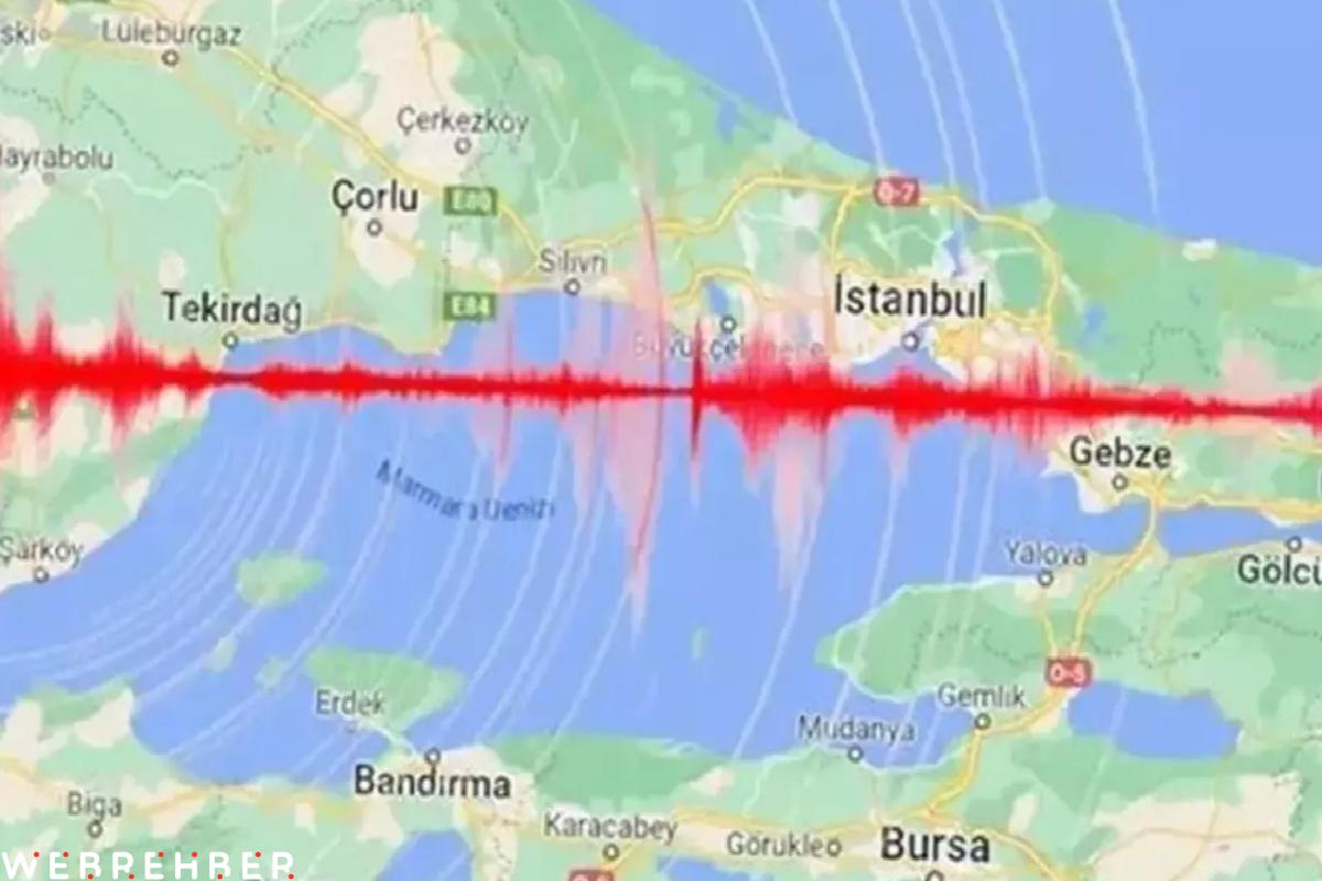 İstanbul’da 3.5 büyüklüğünde deprem