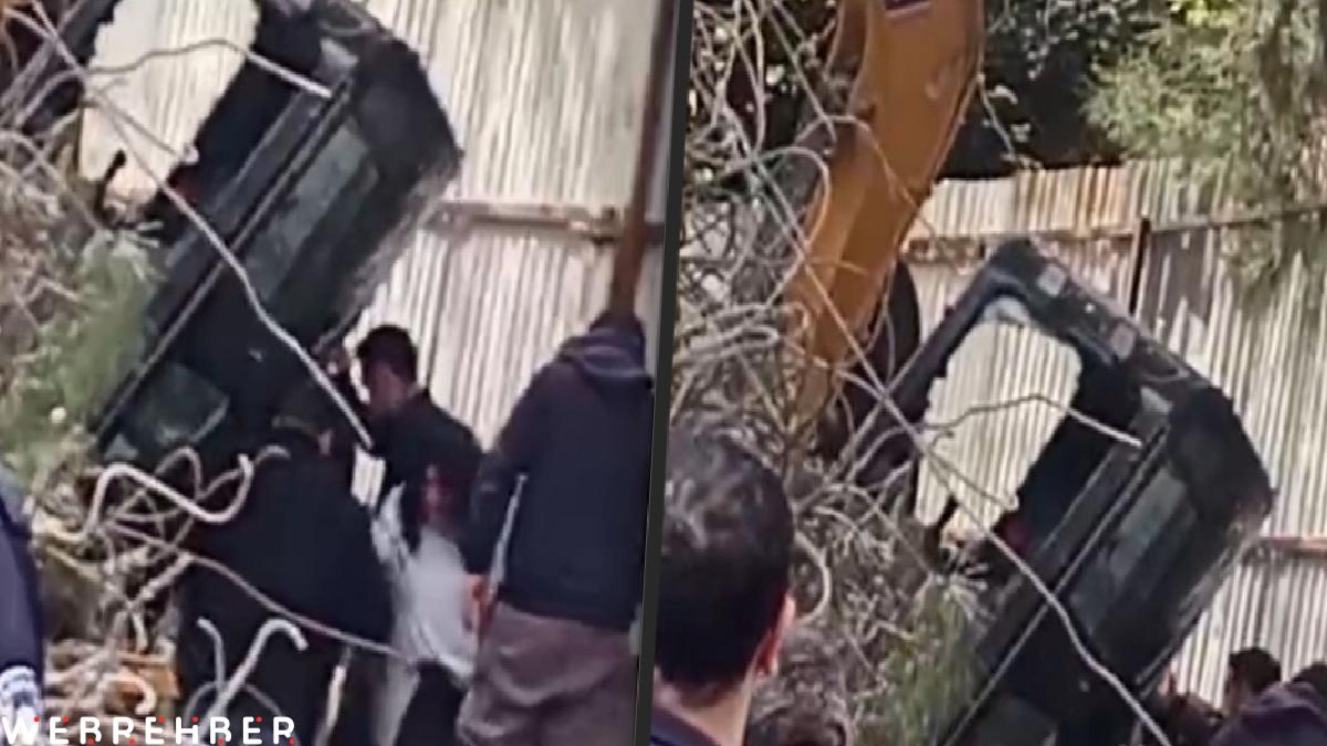 İstanbul’da kepçe operatörü 5’inci kattan düştü