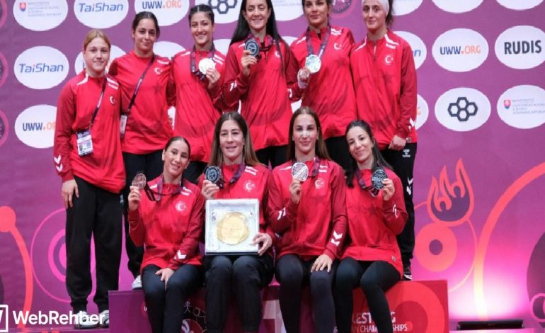Kadın Güreş A Milli Takımı, Avrupa ikincisi oldu