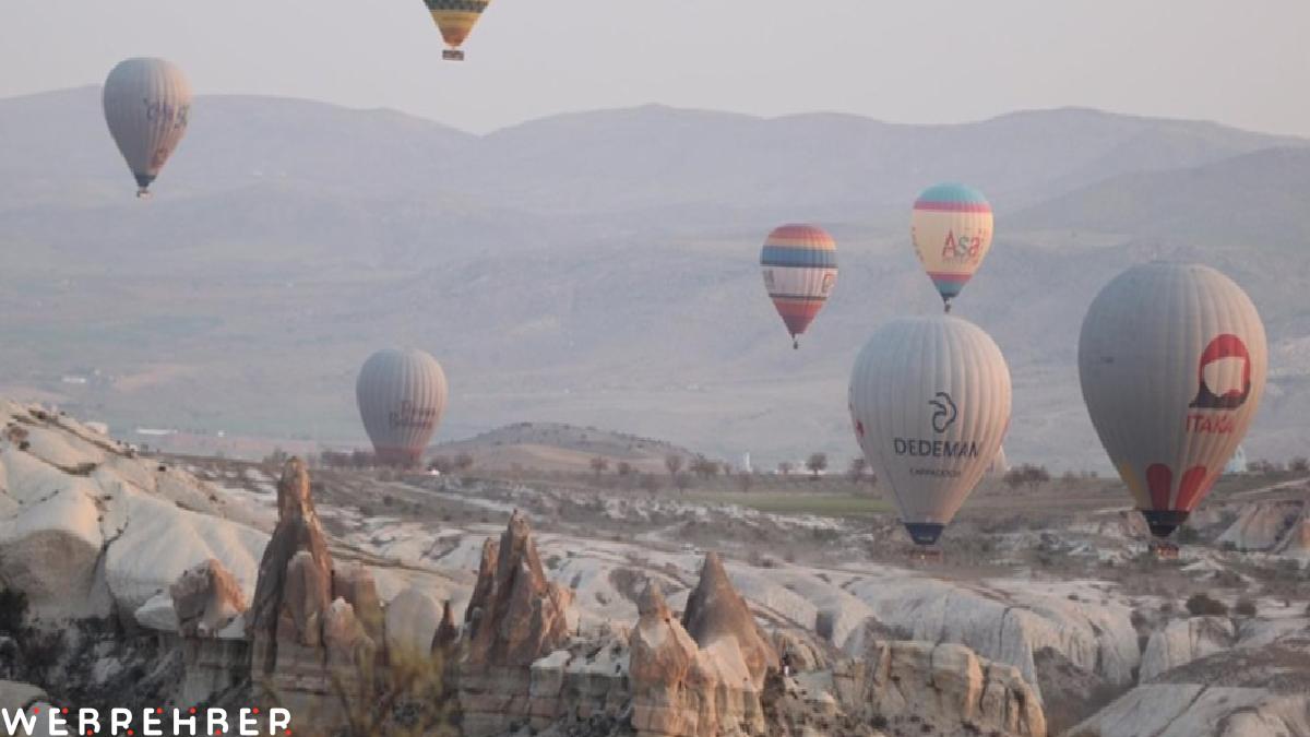 Kapadokya’da son 10 yılda 5 milyona yakın turist balona bildi