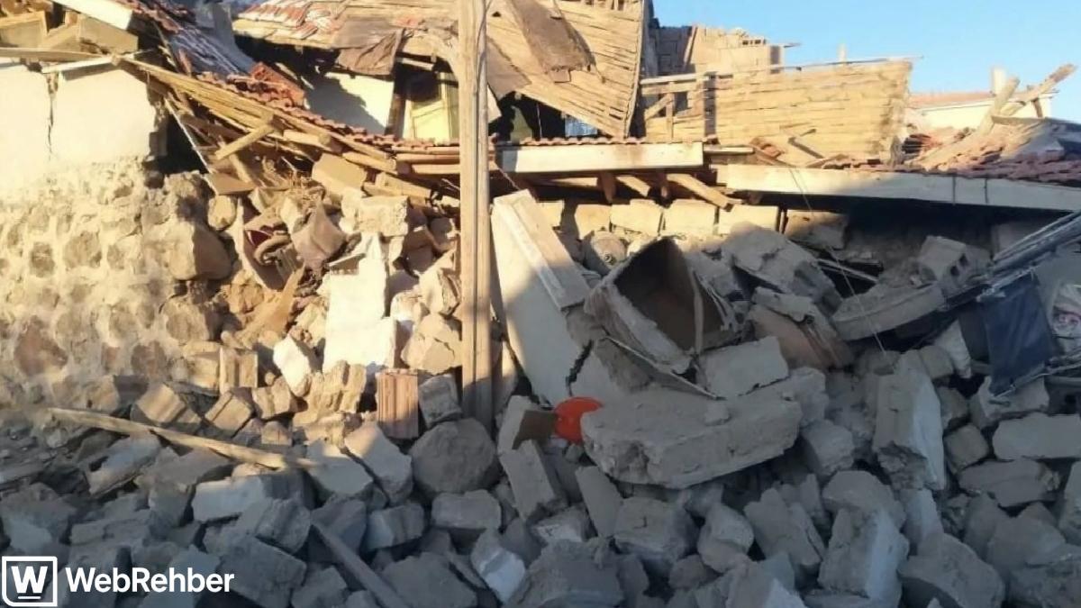 Kayseri’de ev ve ahır çöktü, 37 hayvan telef oldu