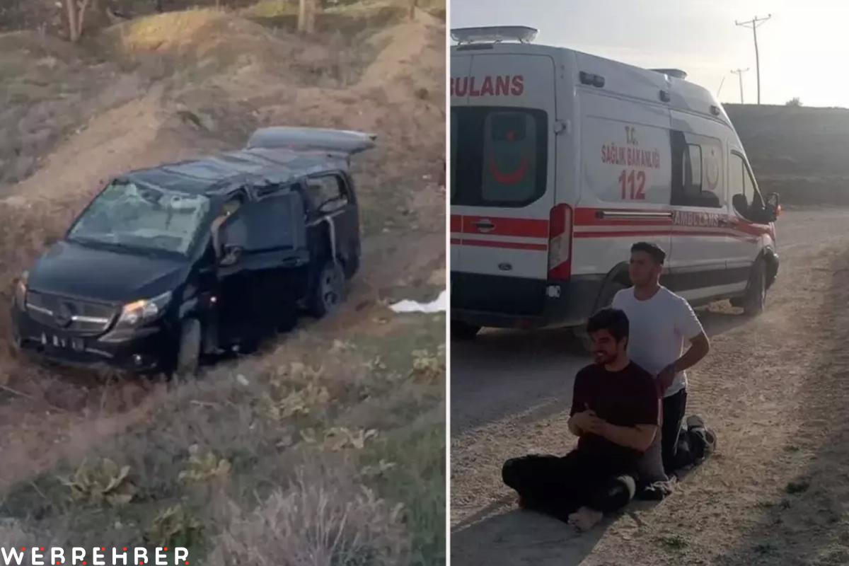 Kaza geçiren ünlü oyuncudan ilk görüntüler