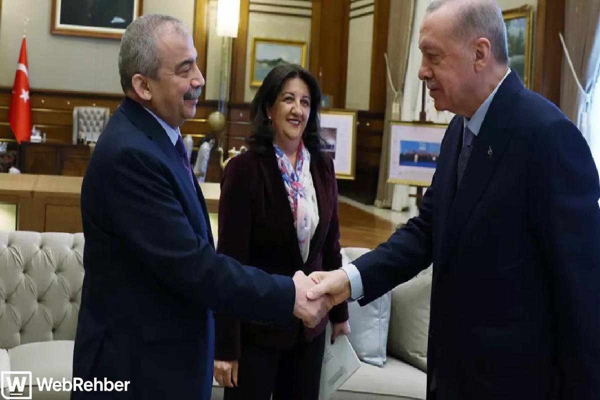Kulisleri hareketlendiren iddia! İşte Erdoğan’la görüşen DEM Parti’nin 13 isteği